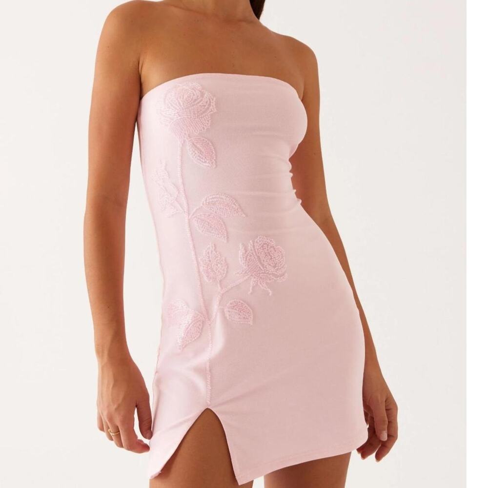 Peppermayo enora beaded mini dress